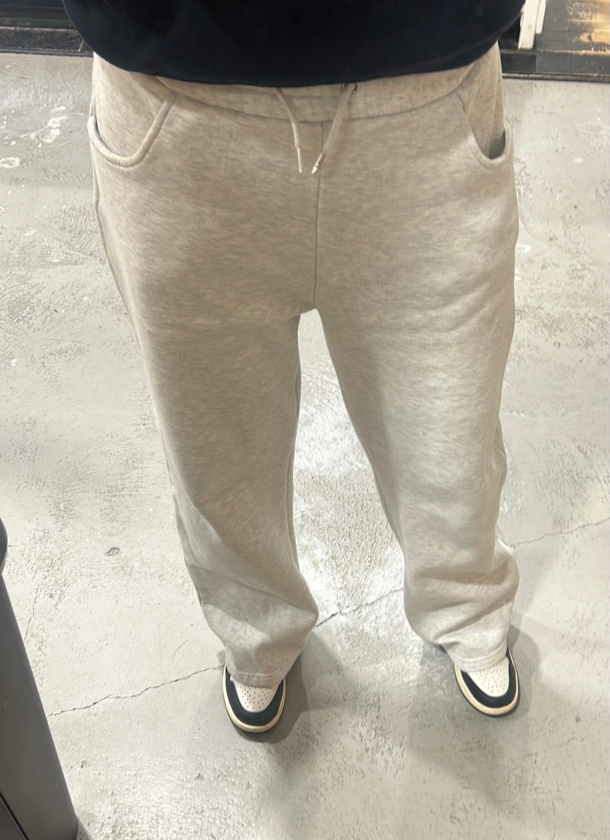 Galli Straight Leg Sweatpants Grár