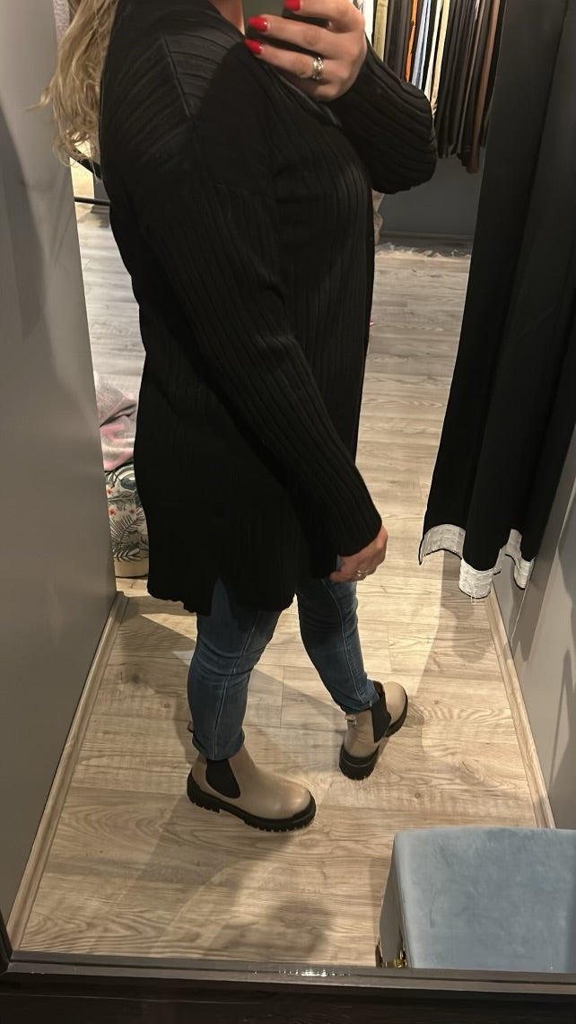 Peysa/golla svört kósý