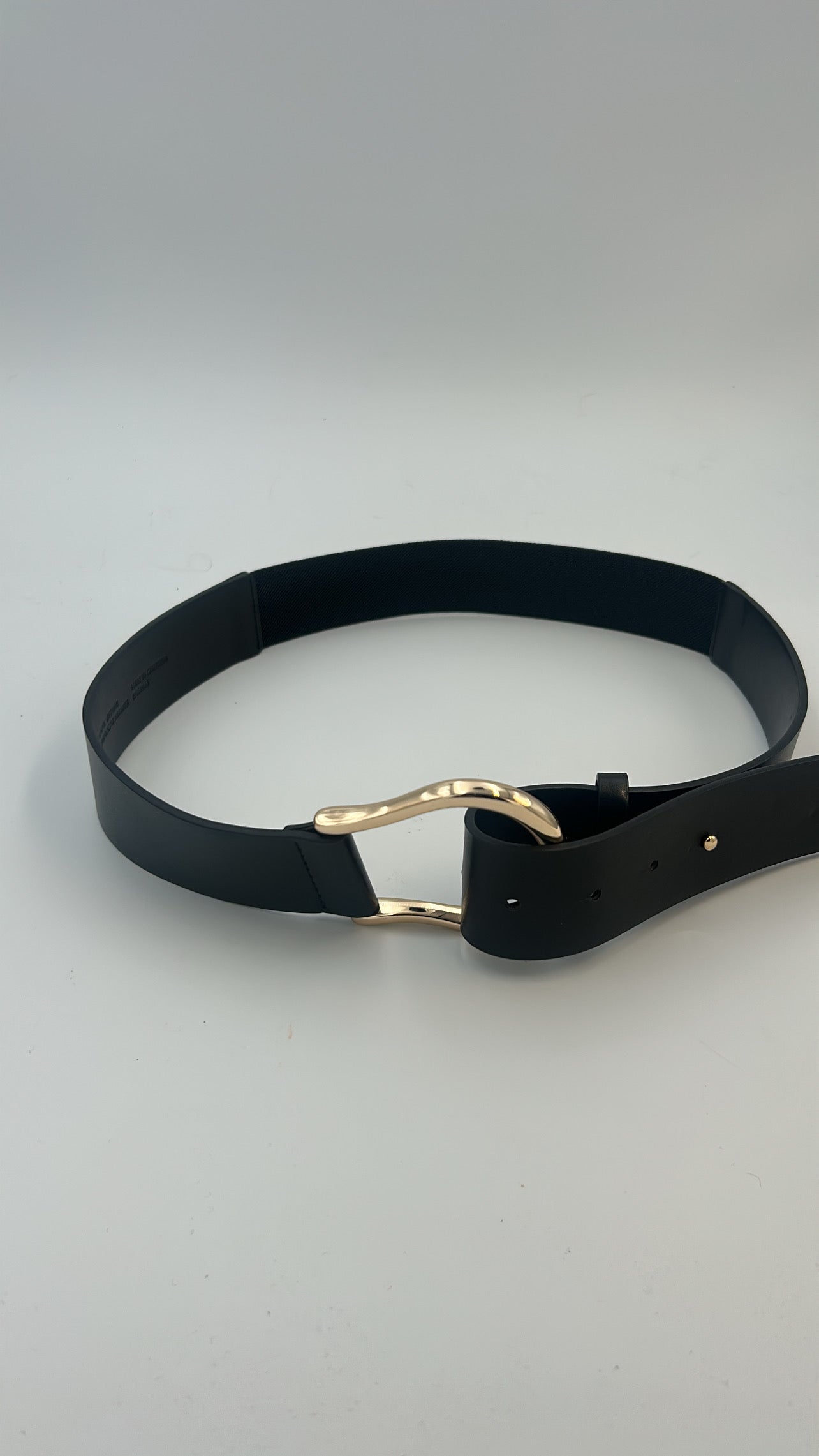 Belti Rack Svart/gyllt m/teyju
