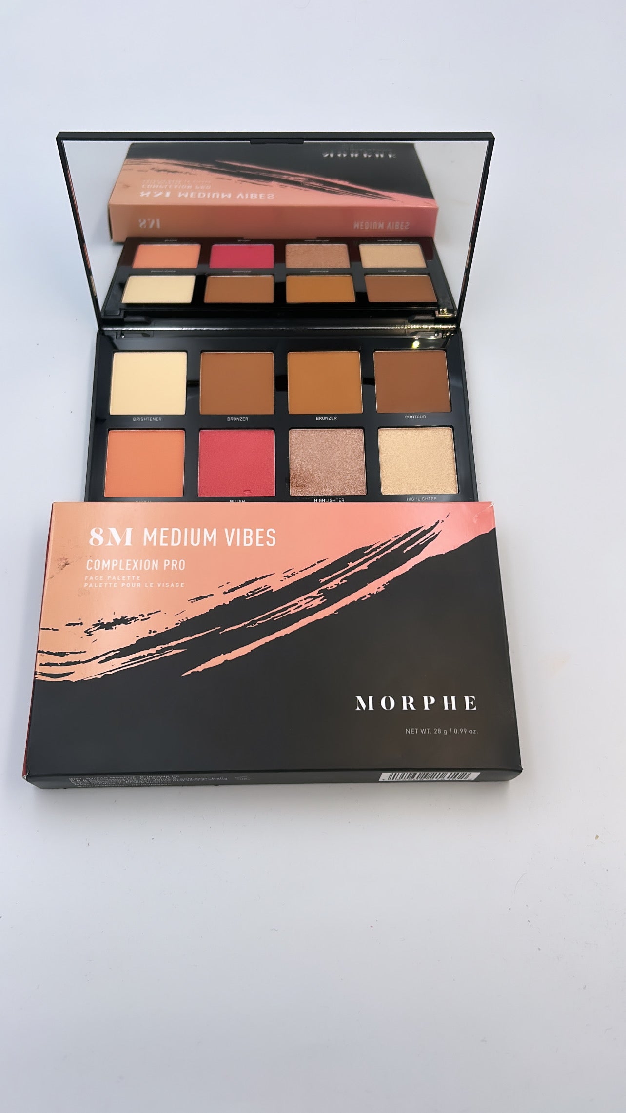 8M Medium Vibes Morphe Face Pallette Complexion Pro