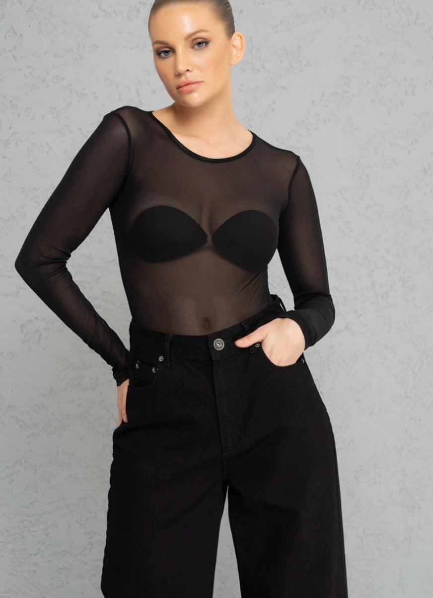 Samfella See Througe Black