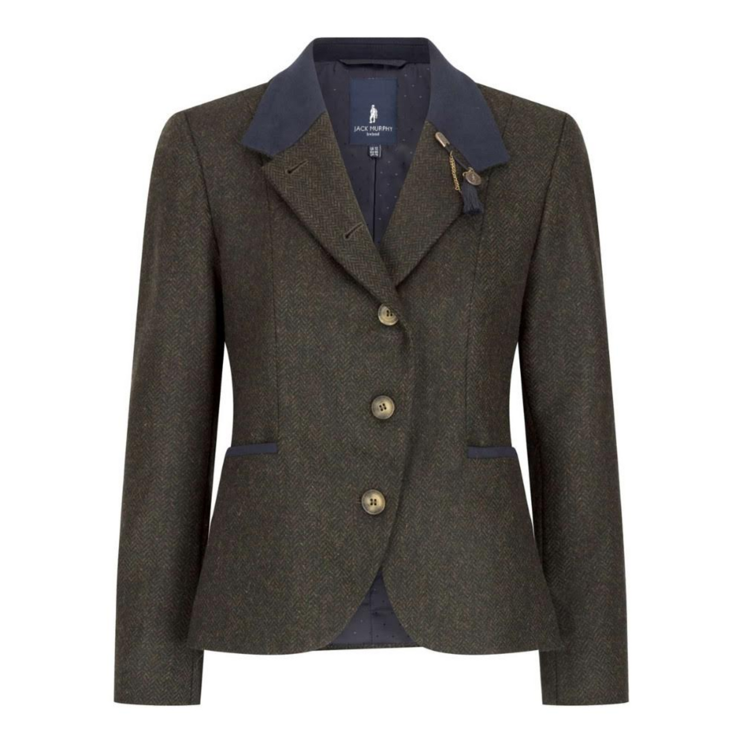 Blazer Sasha Tweed Winning Green. Walker and Hawkes – Ladies Jack Murphy