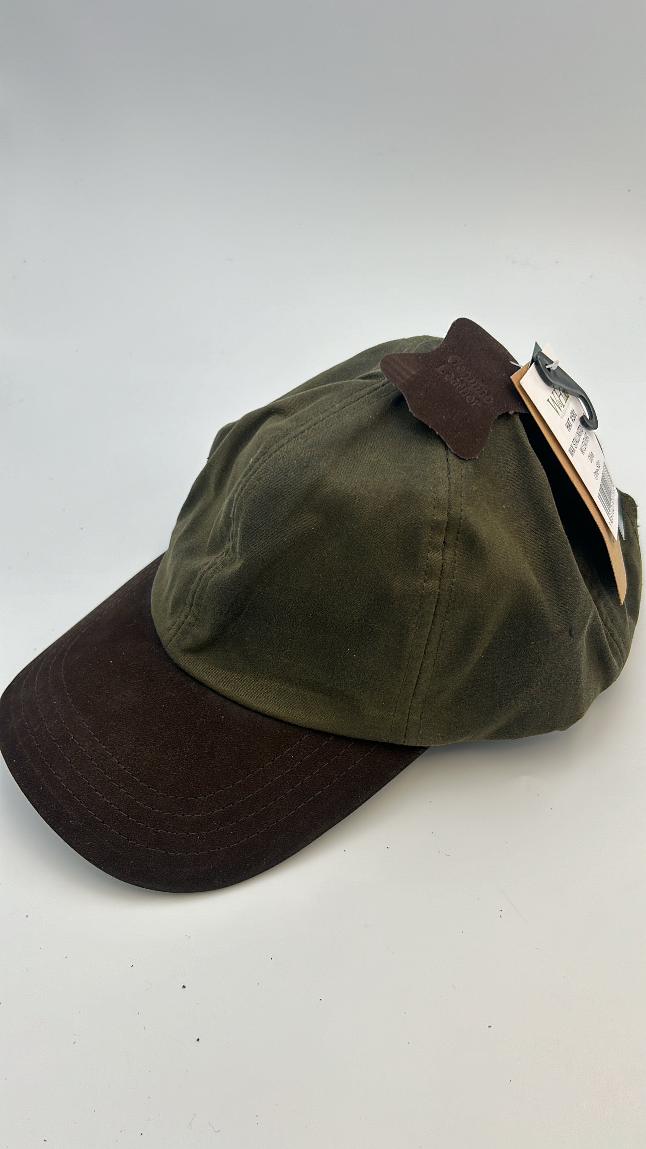 Vax derhúfa rússkinn/leður Olive