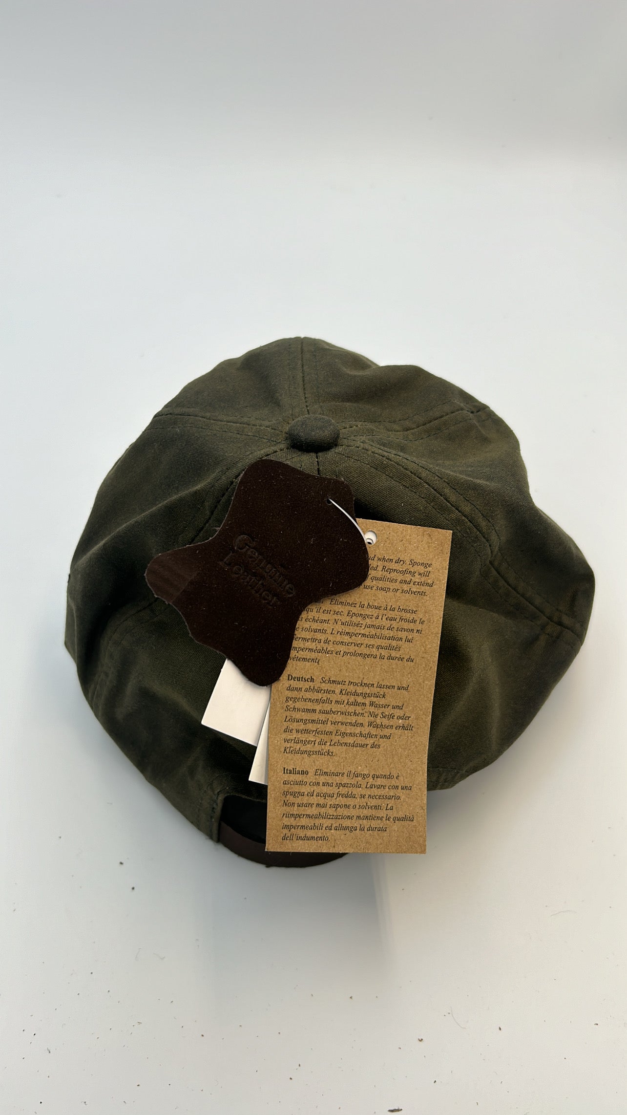 Vax derhúfa rússkinn/leður Olive