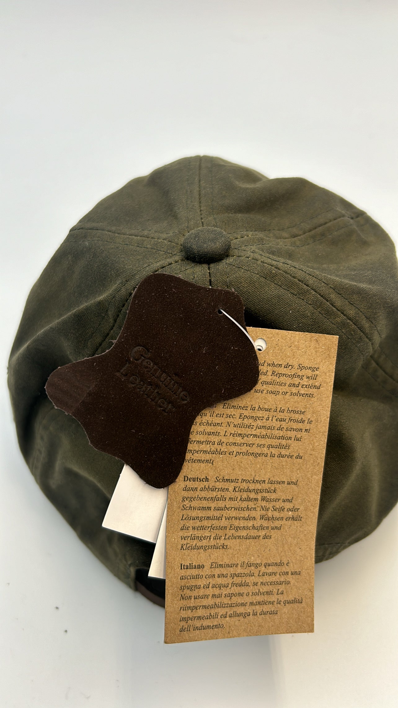 Vax derhúfa rússkinn/leður Olive