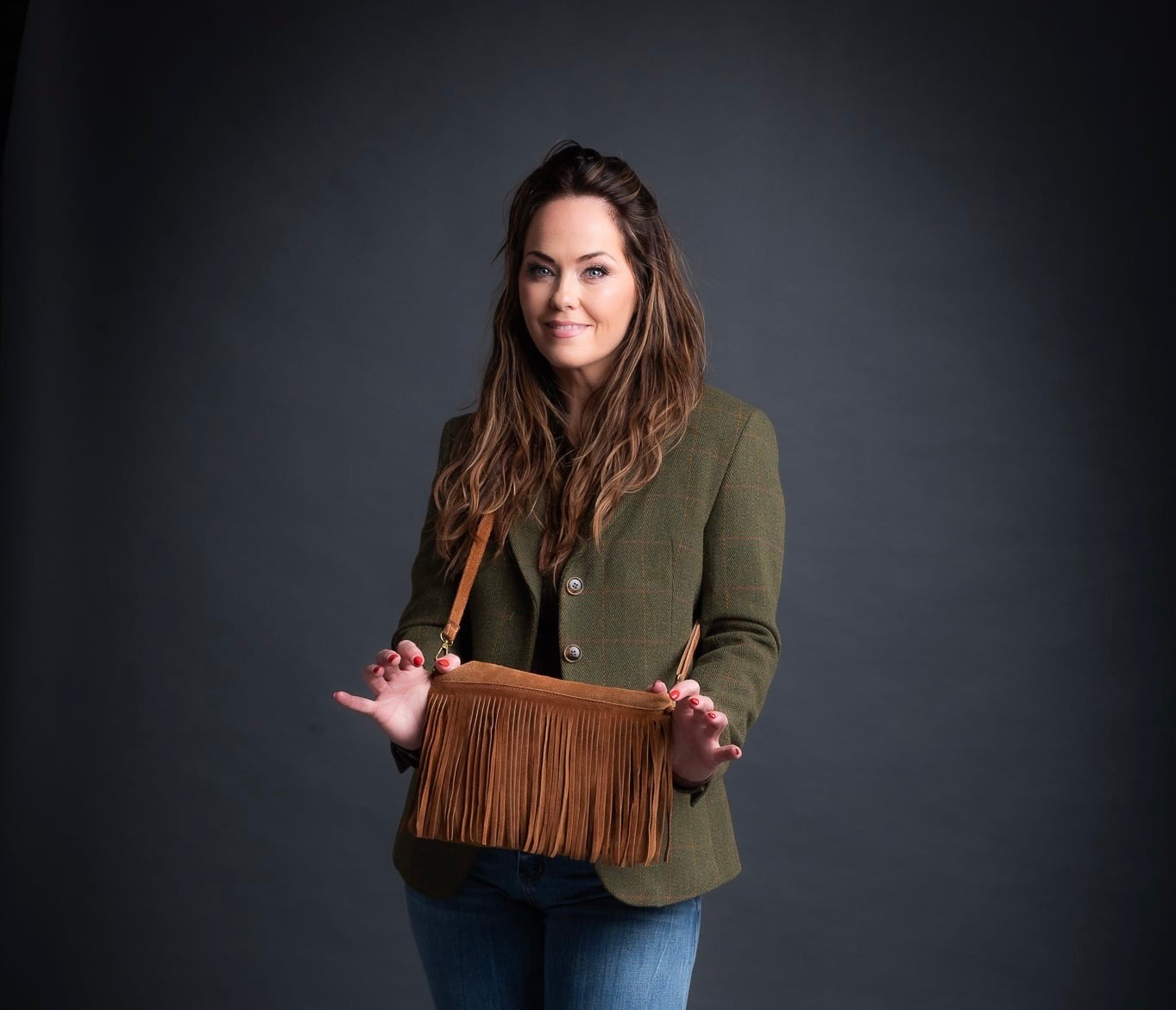 Matthilda Shoulder Bag Kögur Taska Koníaks Brún