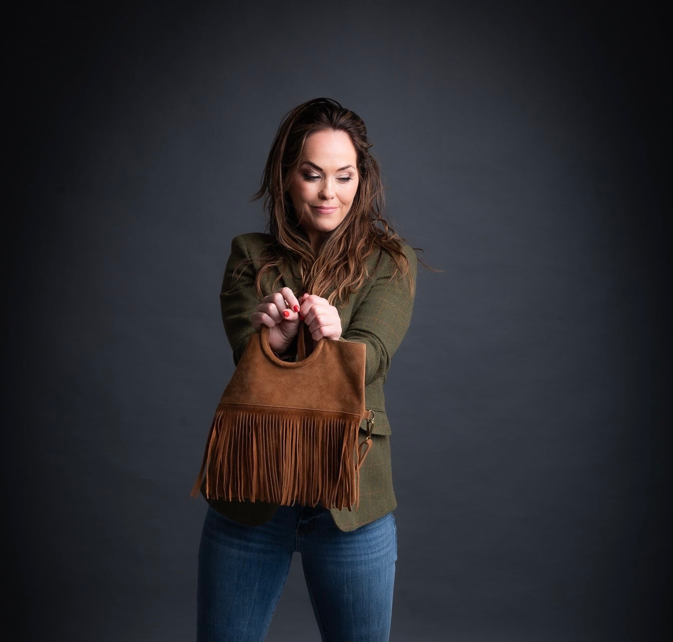 Matthilda Shoulder Bag Kögur Taska Koníaks Brún