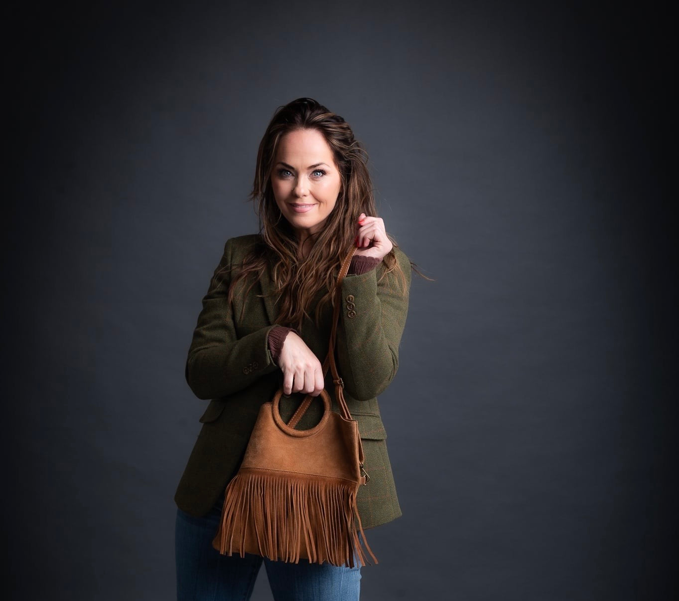Matthilda Shoulder Bag Kögur Taska Koníaks Brún