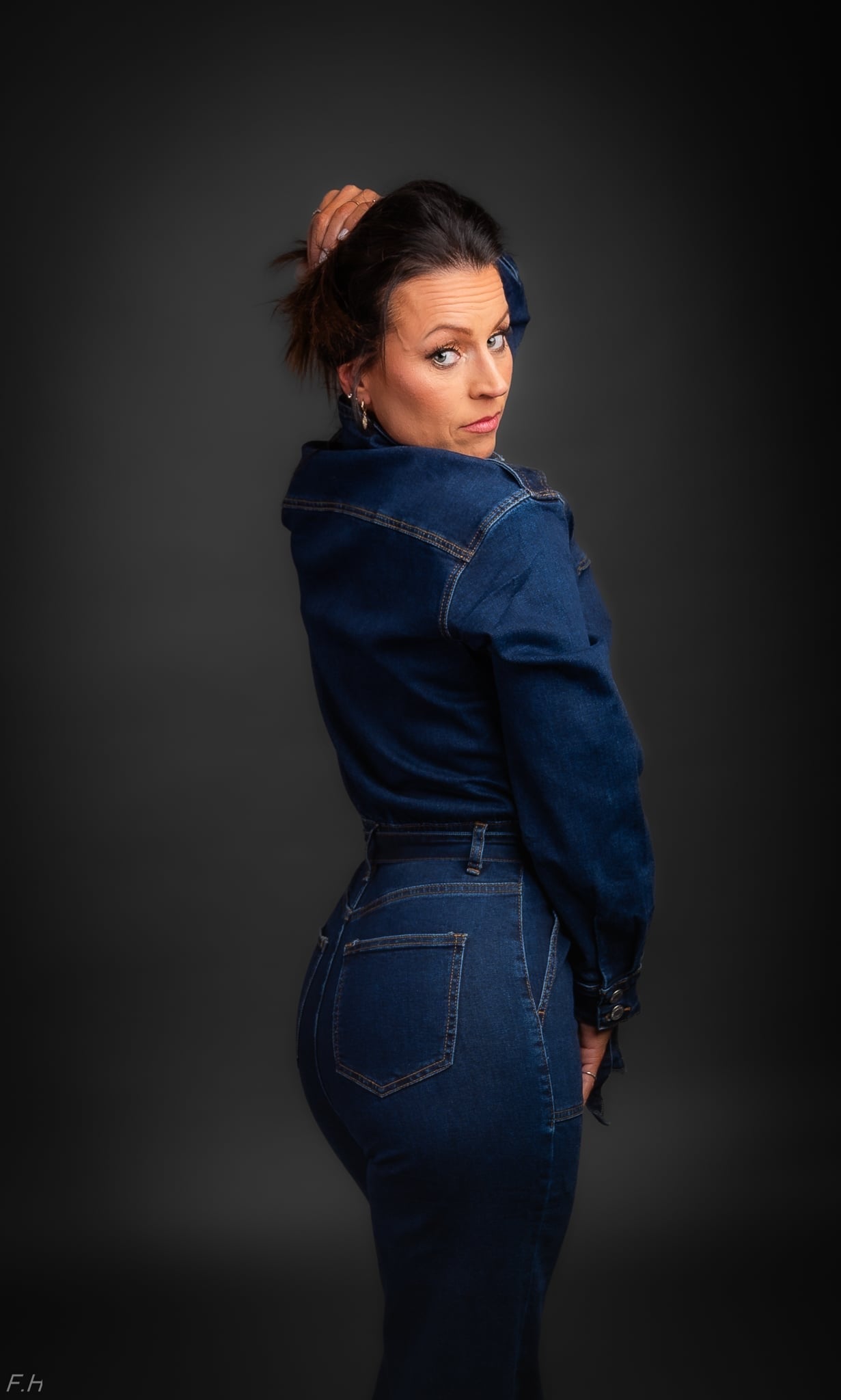 Damen Jumpsuit/ Samfestingur