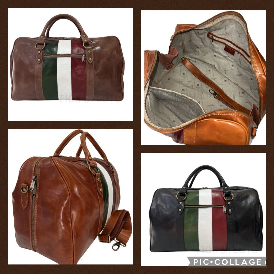 Tommaso Weekendbag Black