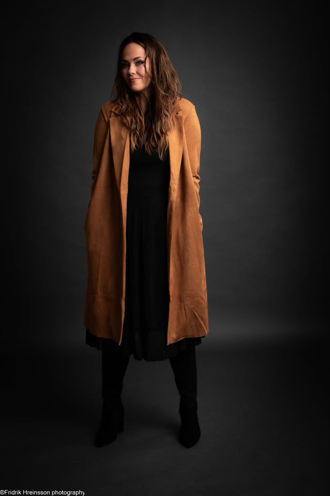 Vegan Suede Trenchcoat Camel
