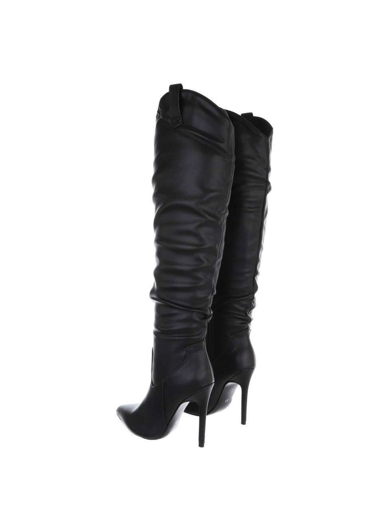 Overknee Stígvél Black 2389B