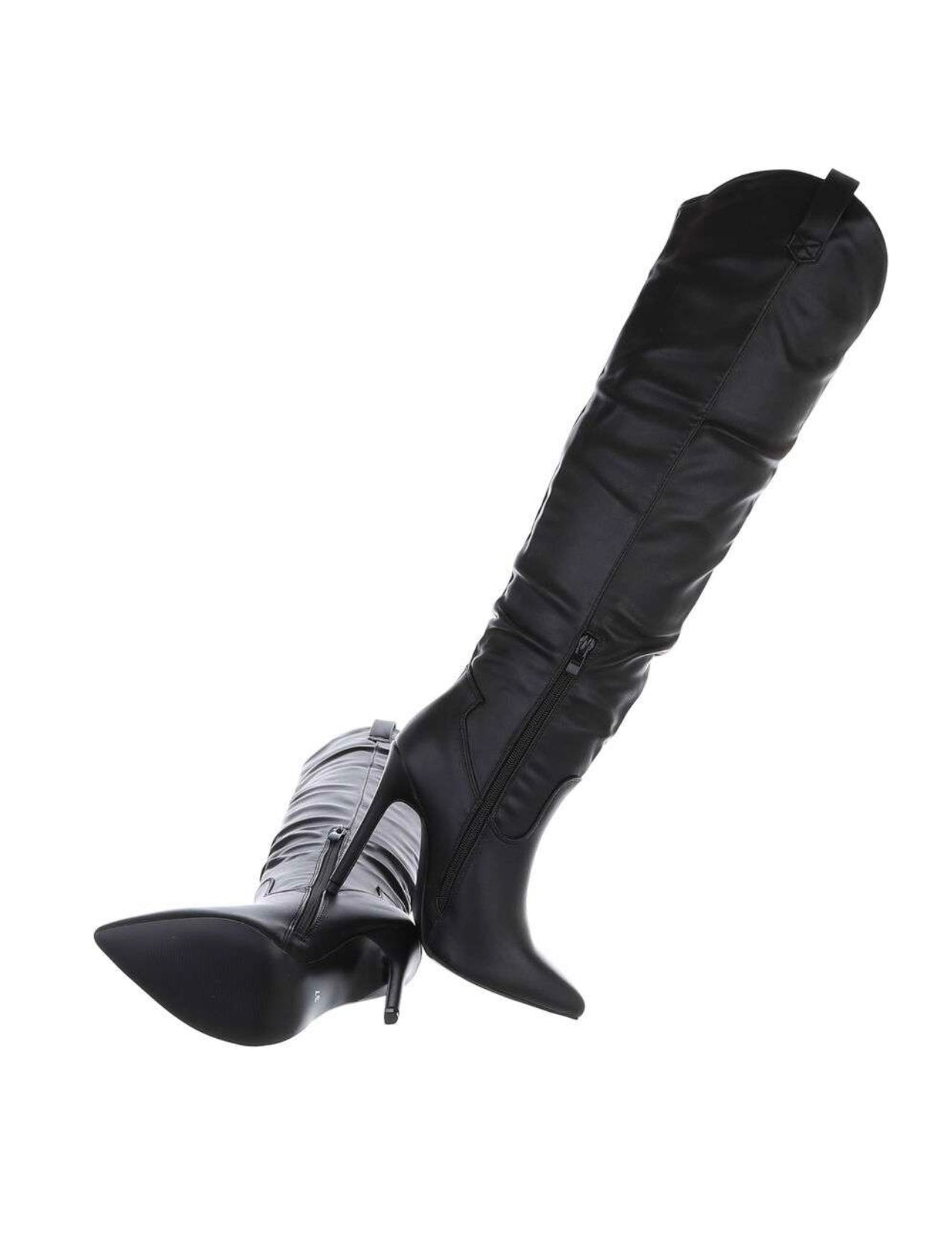 Overknee Stígvél Black 2389B