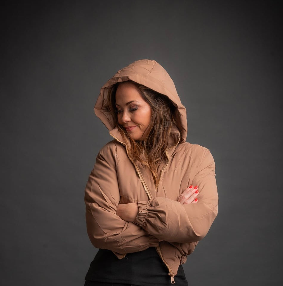 Bomber Jacket Light Brown
