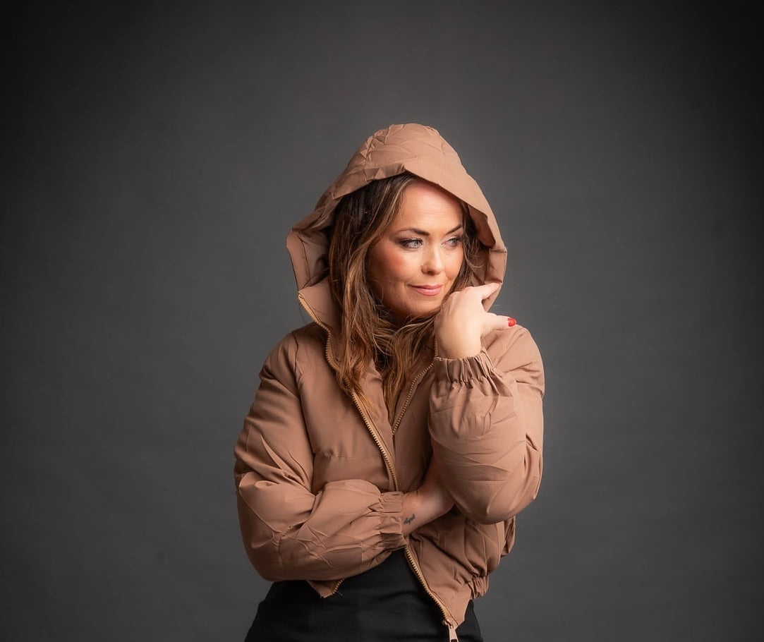 Bomber Jacket Light Brown