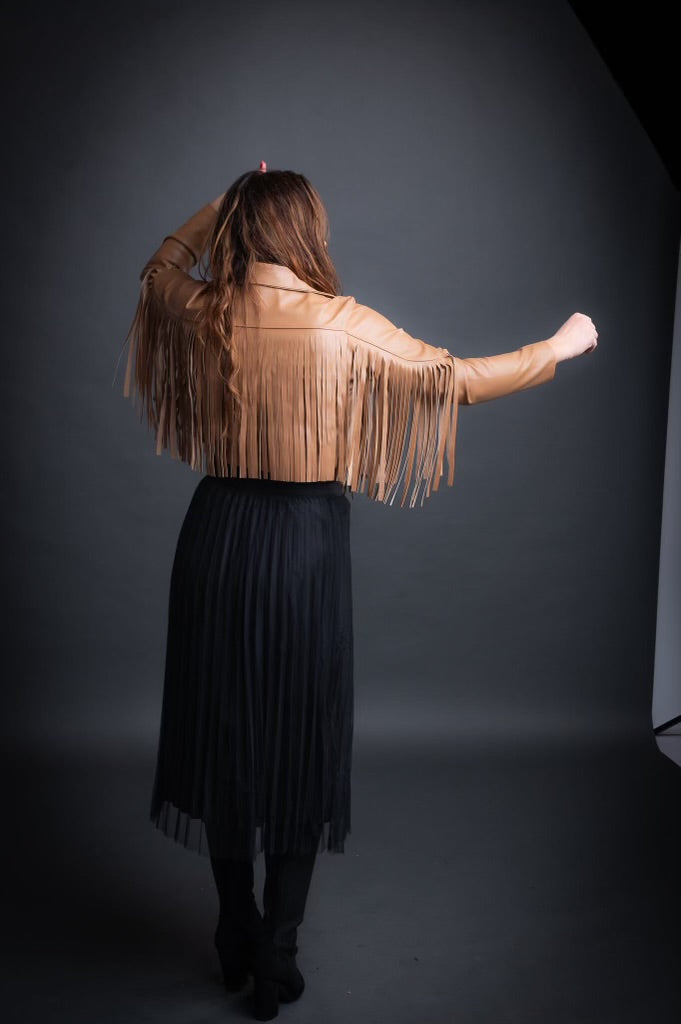 Jakki Kögur Beige Pleður