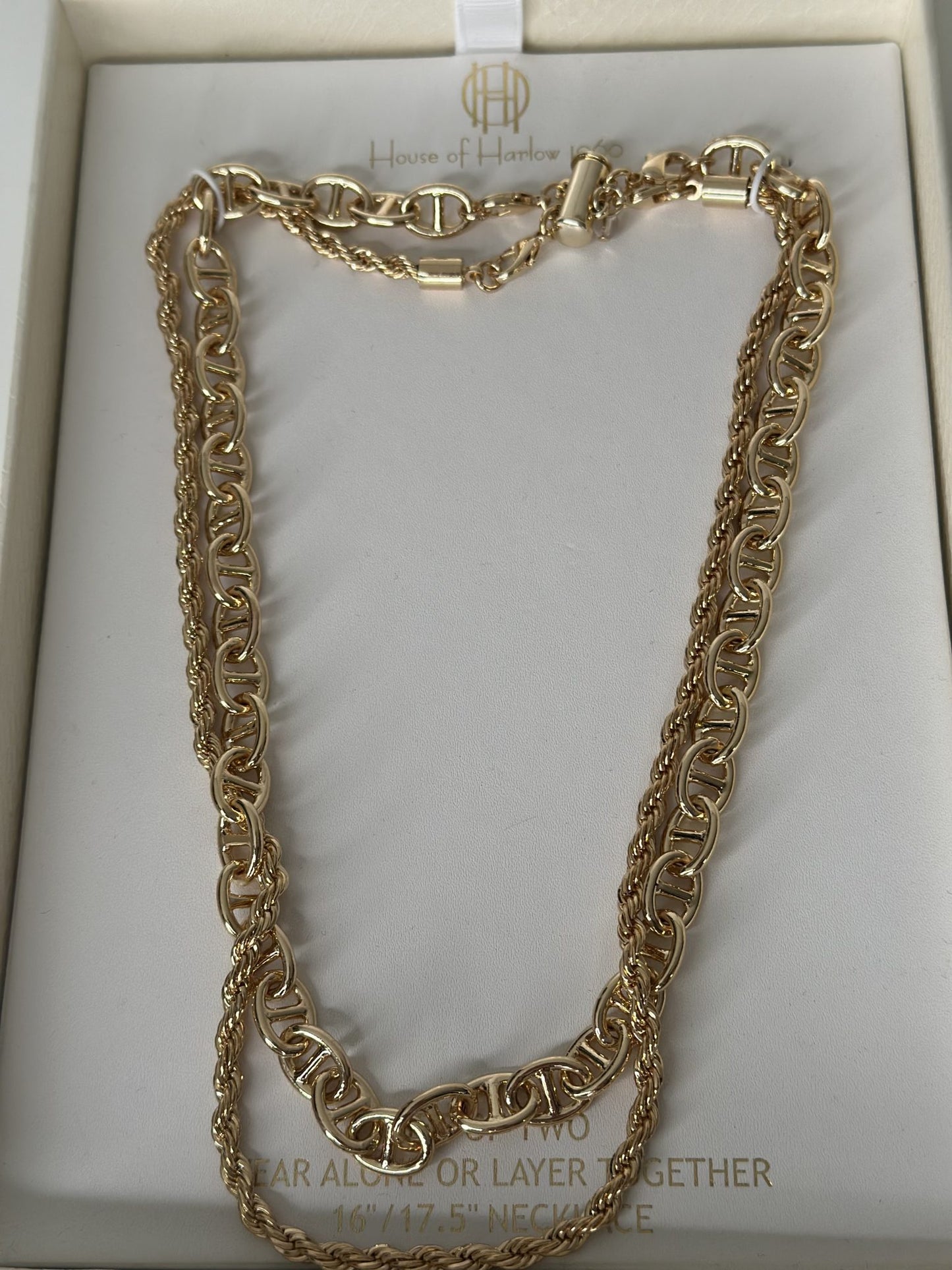 House of Harlow double chain