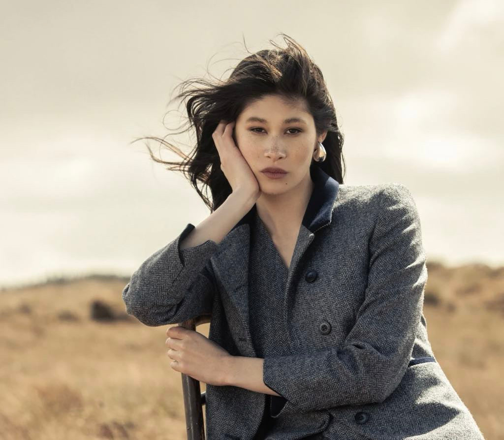 Blazer Sasha Tweed Blue Moon. Walker and Hawkes – Ladies Jack Murphy