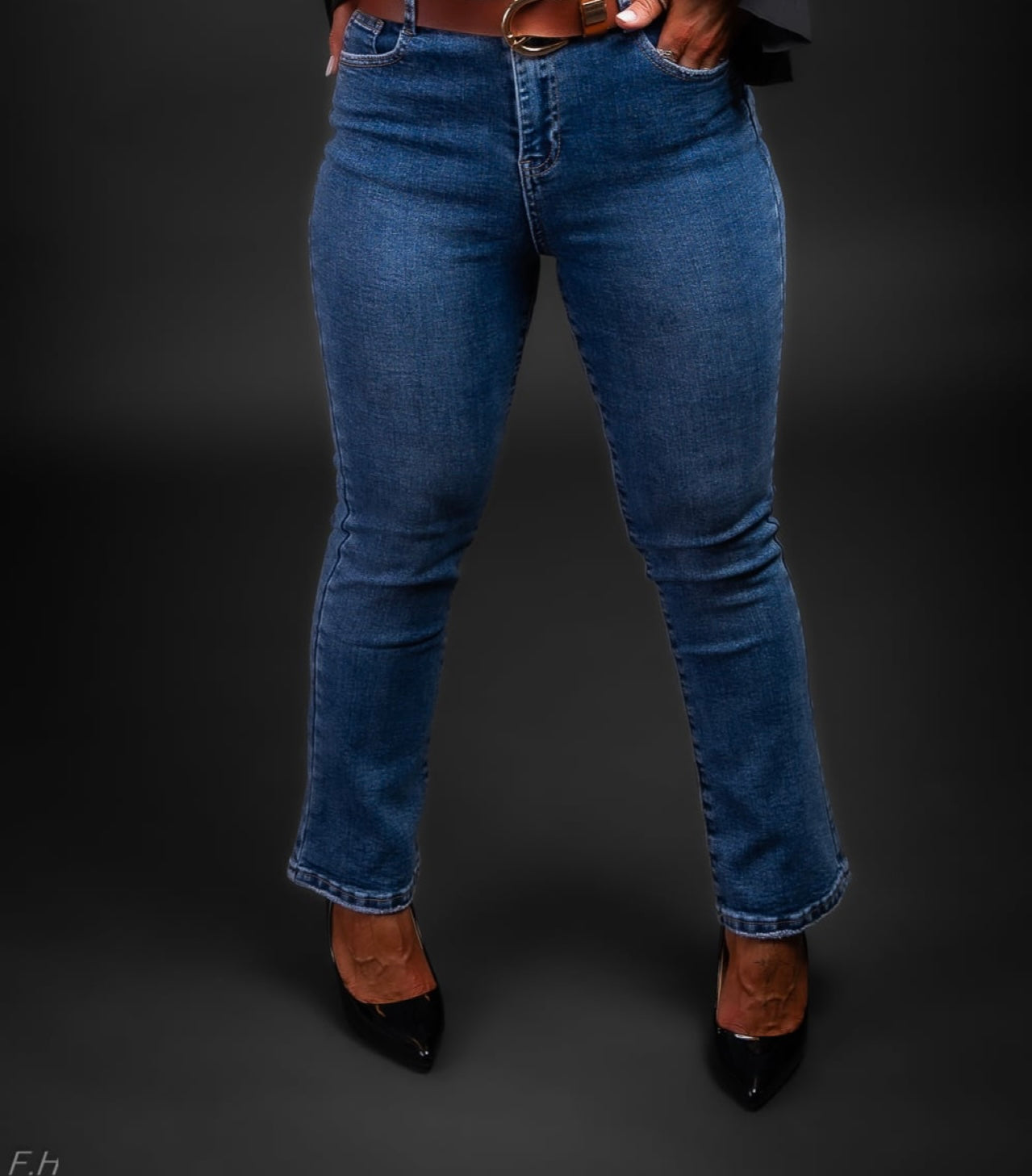 Gallabuxur Blue Old School