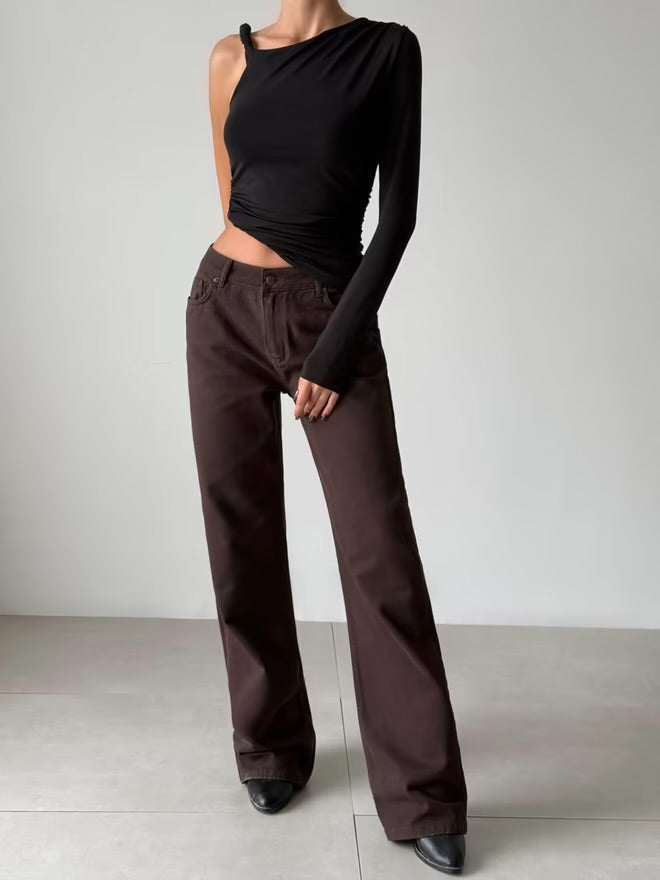 Gallabuxur Sandra Jeans Relax Fit Brow
