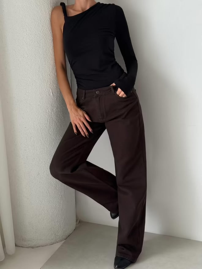Gallabuxur Sandra Jeans Relax Fit Brow