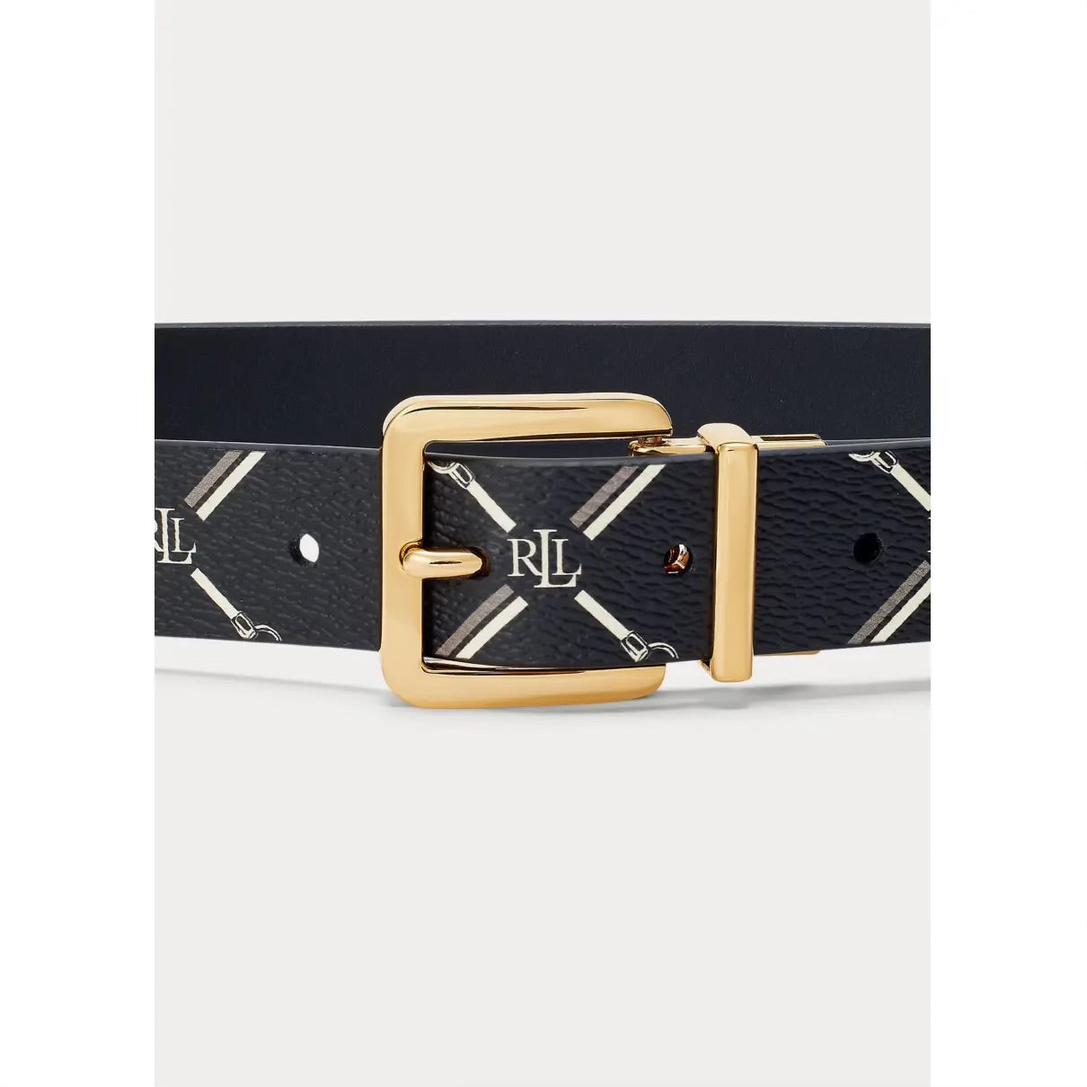 Belti RLL Svart Twist Reversible Belt