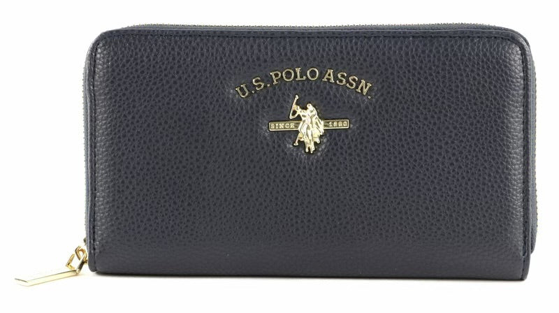 Polo Seðlaveski Navy Blátt og Gyllt