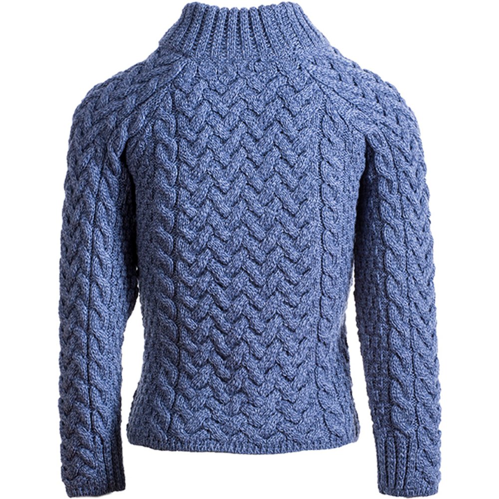Peysa Ladies Merino Wool Arrington Sky Blue Central Iceland