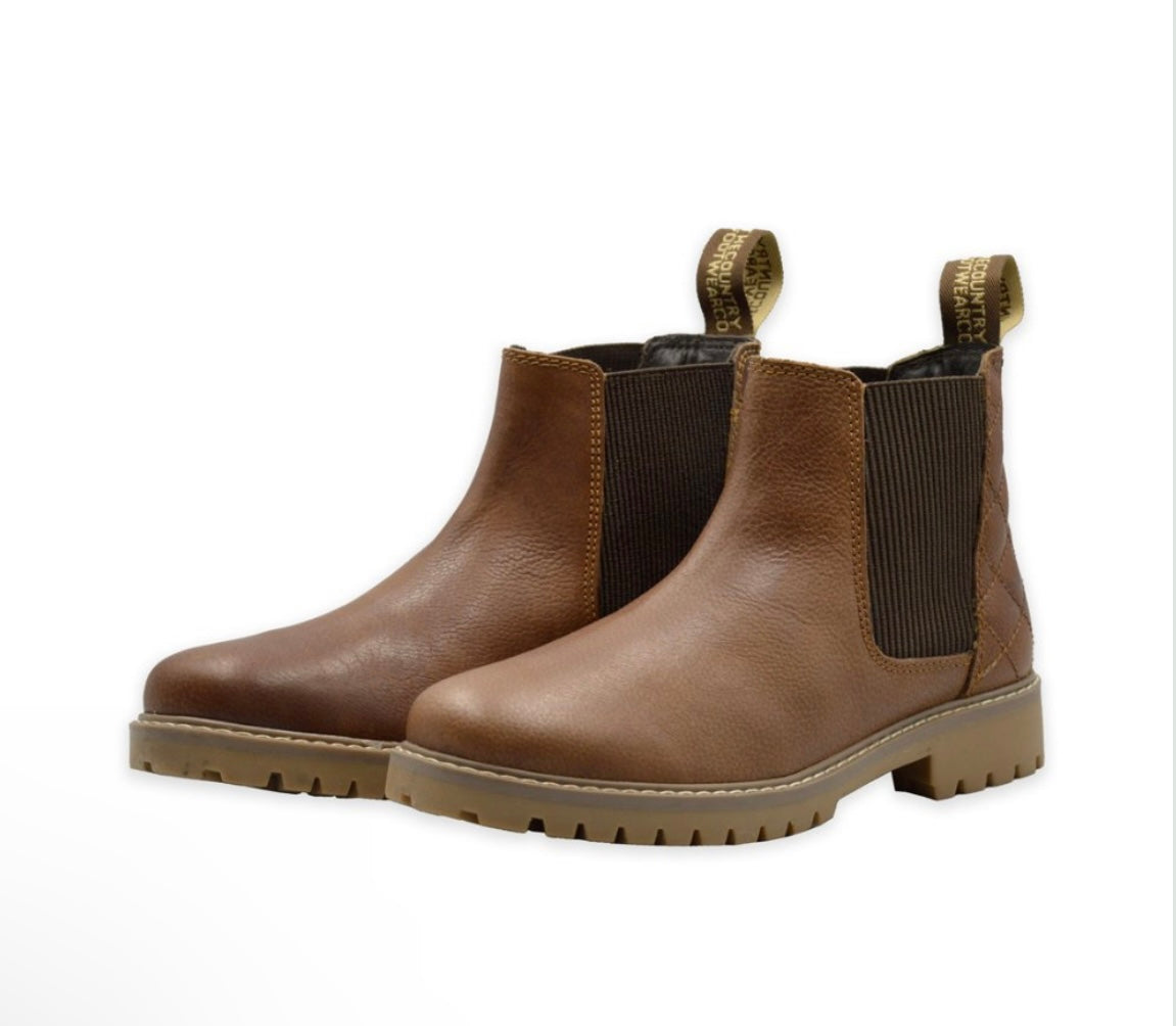 Country Footwear Bootz Koniaks Brown. Ekta leður Central Iceland