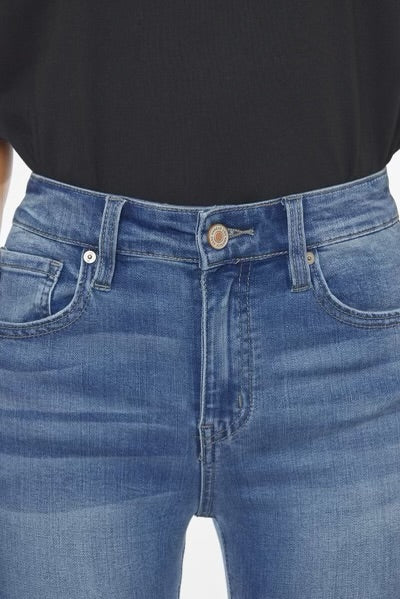 Gallabuxur KC 7085 Ljósar High Waist