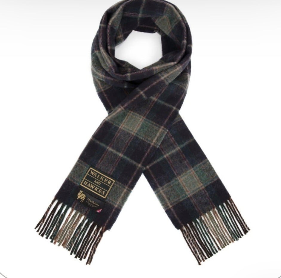 Trefill Walker&Hawkes Lambswool MacLaren Tartan