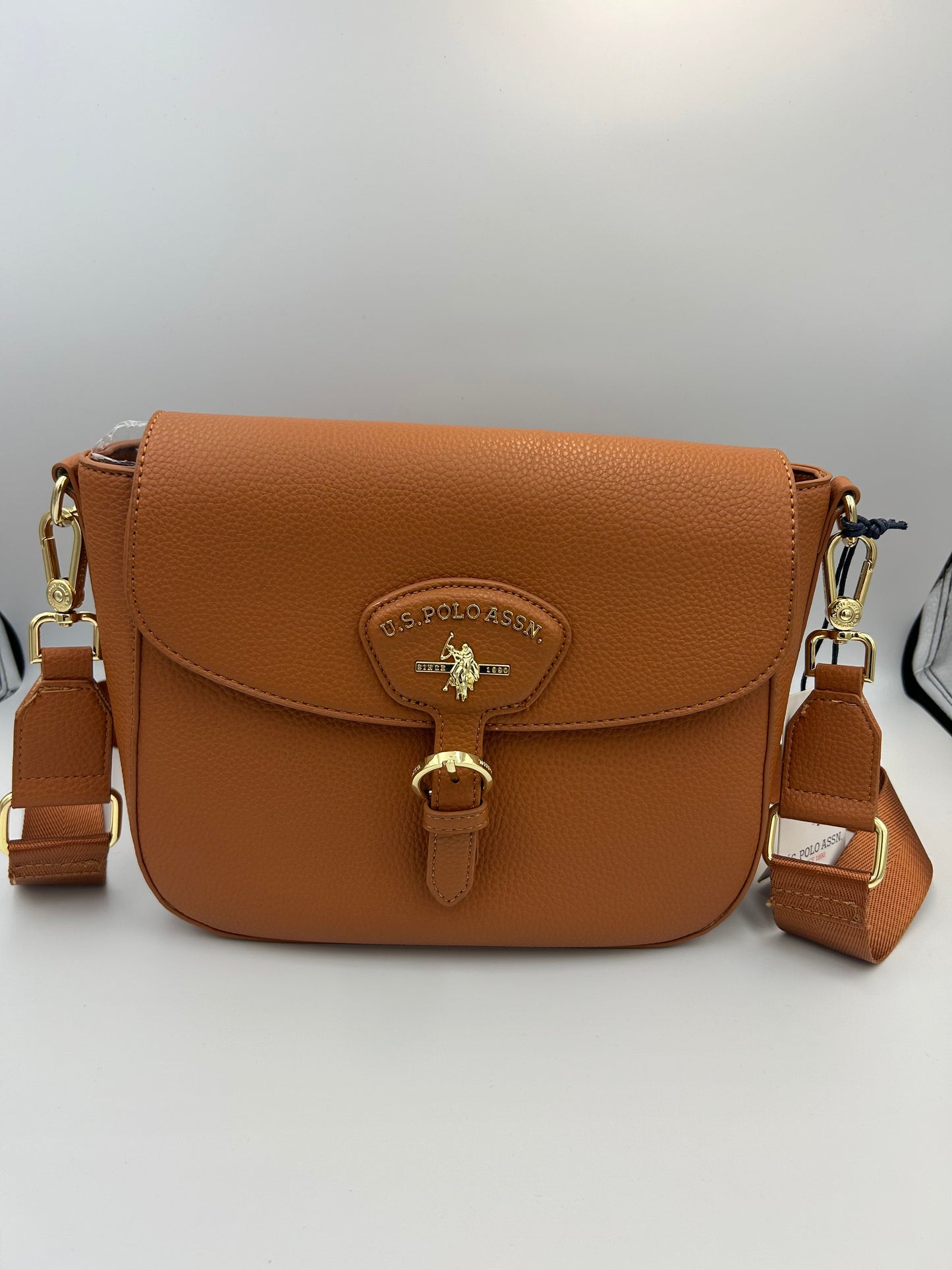 Polo Crossbody taska Camel