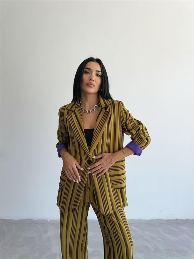 Patrick Women Suit Carry Light Green