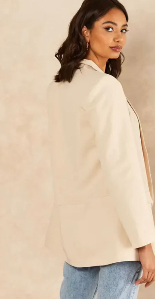 Blazer Beige Oversized 66001 Central Iceland