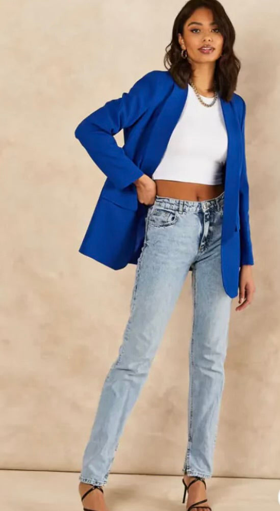 Blazer Oversized Blue 66001