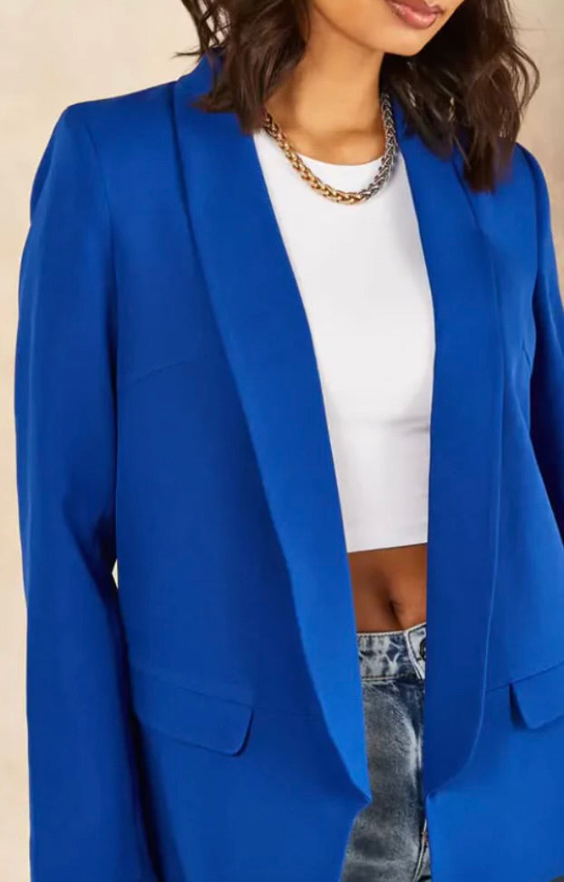 Blazer Oversized Blue 66001
