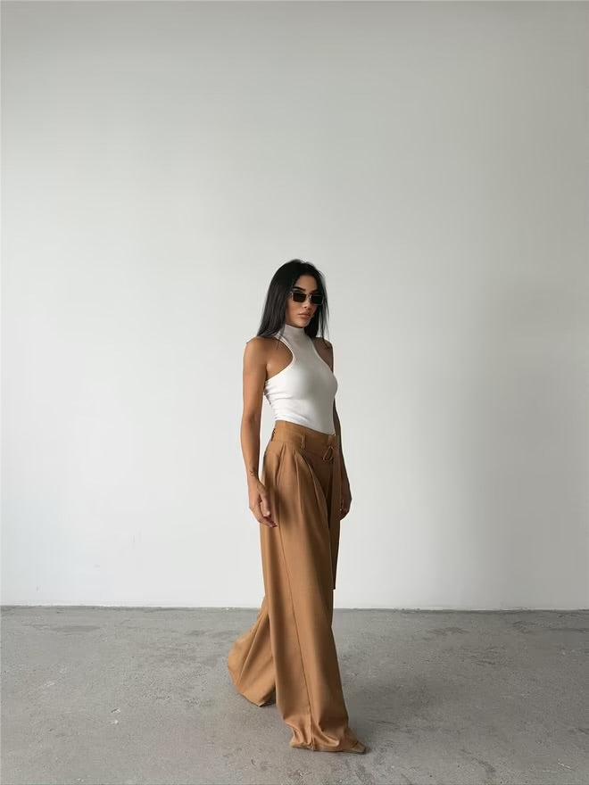 Jackie Pants Camel 9417