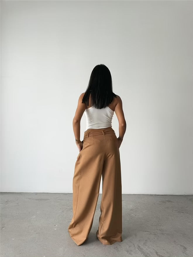 Jackie Pants Camel 9417