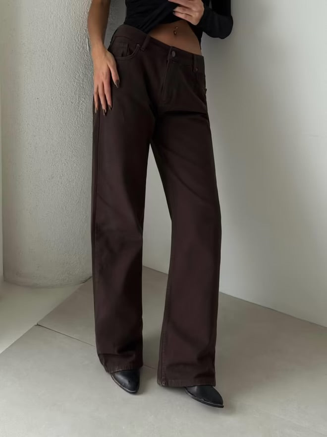 Gallabuxur Sandra Jeans Relax Fit Brow Central Iceland