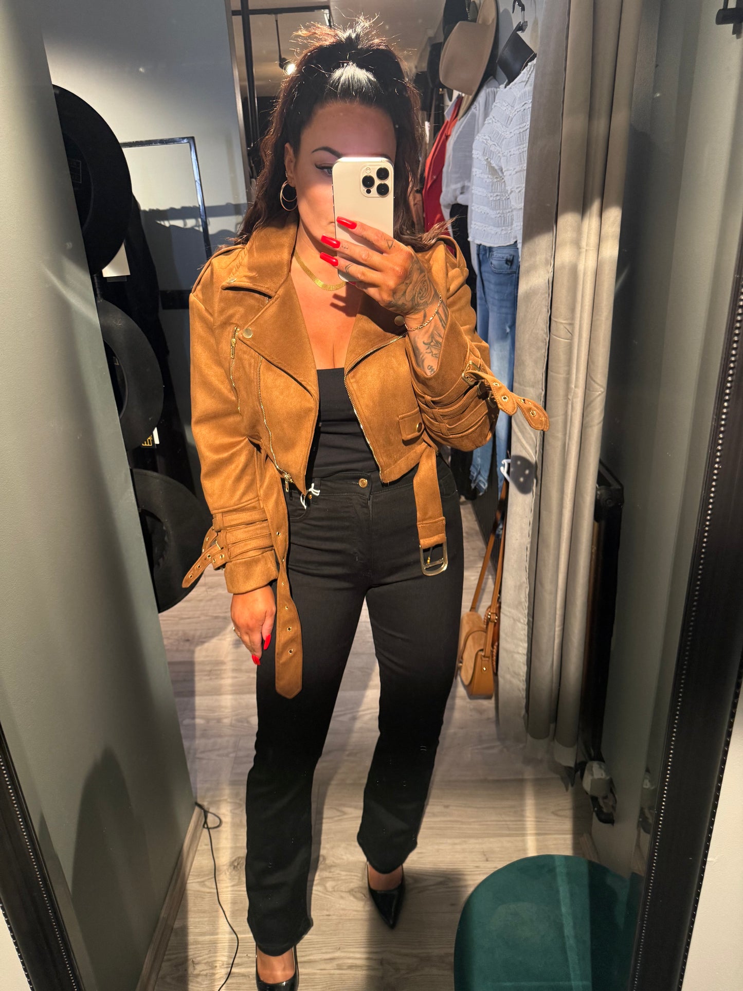 Maggie Jacket Koníaks