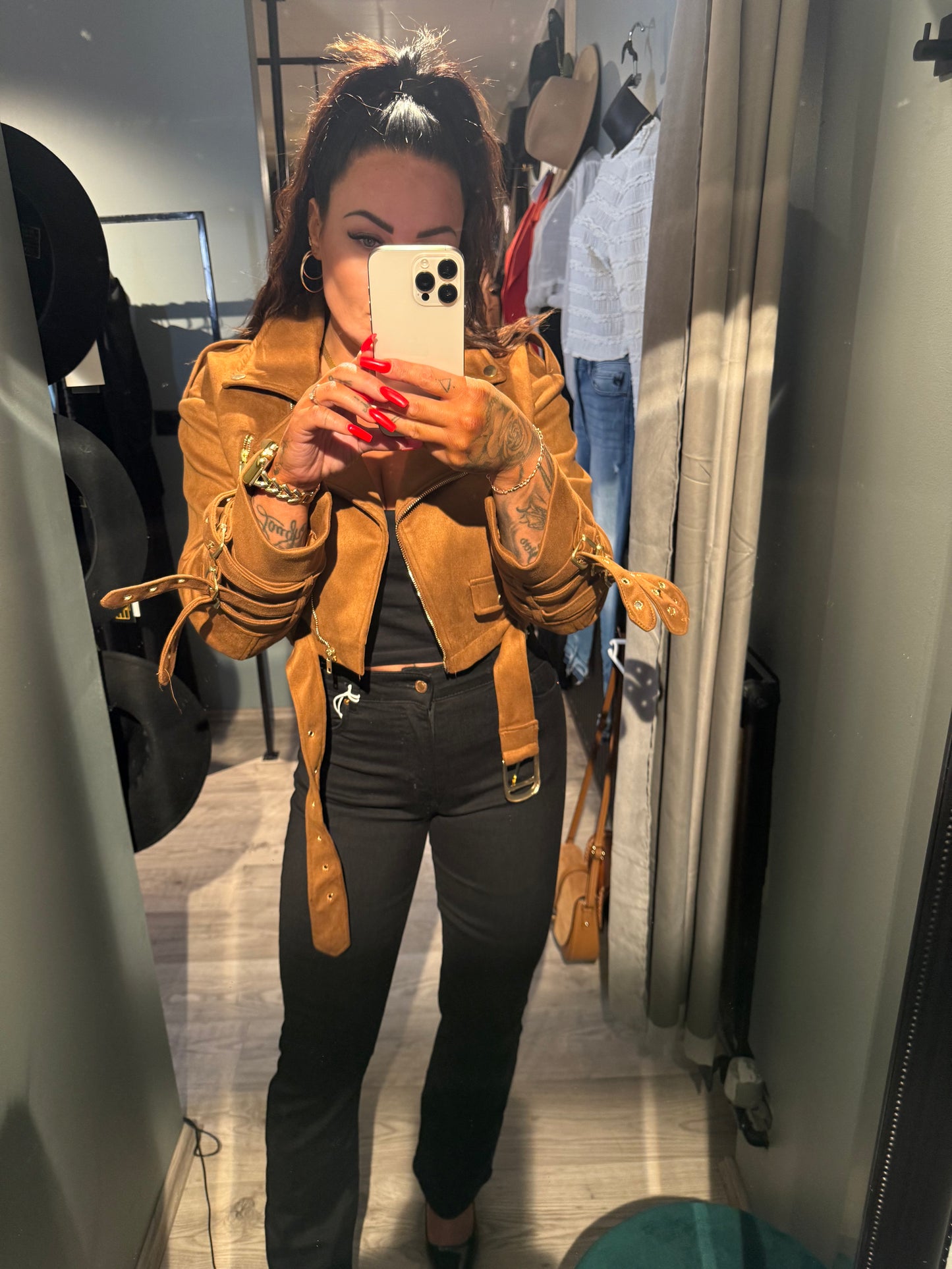 Maggie Jacket Koníaks
