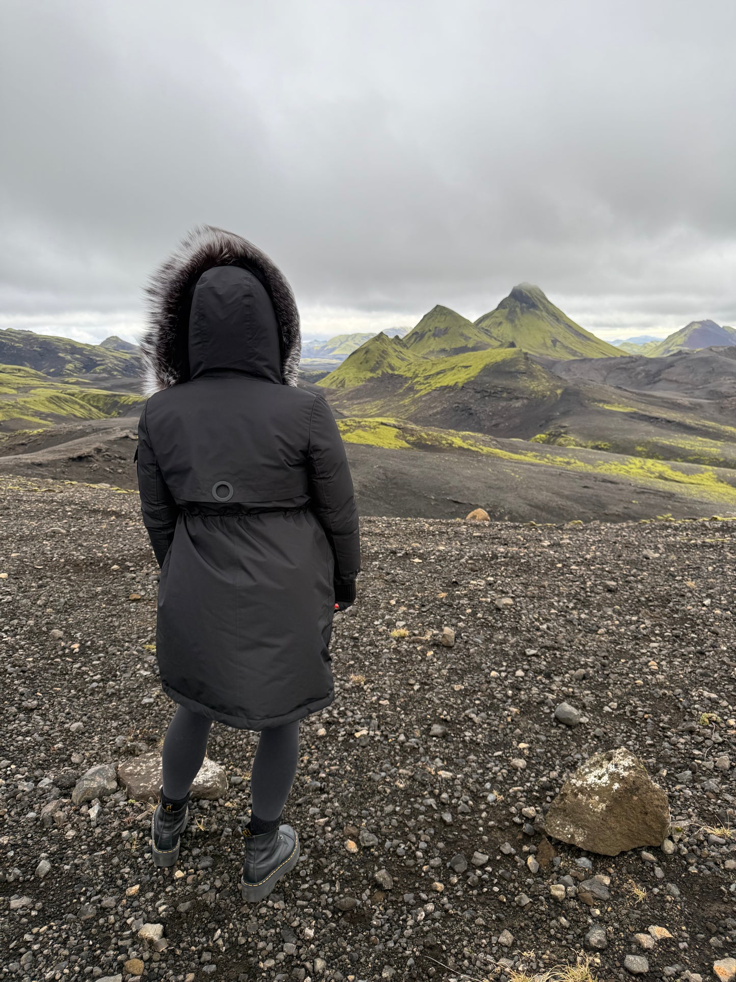 Akureyri Parka - Silfur Refur - Ekta feldur