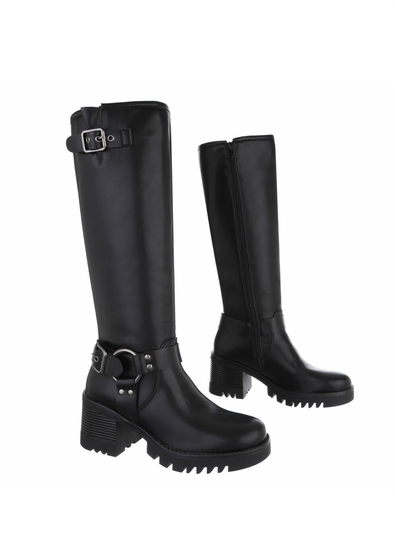 Bikerboots Svört 809