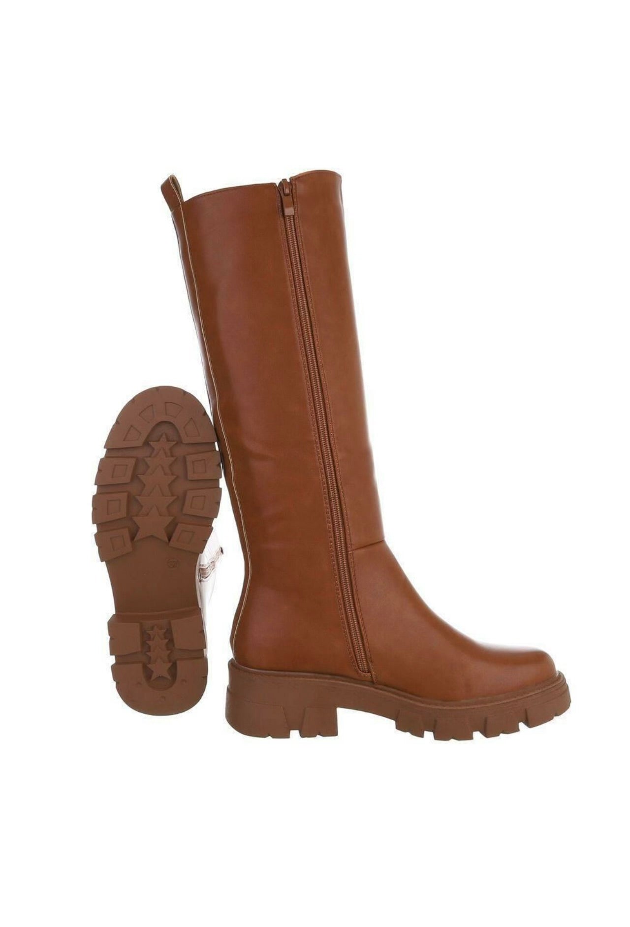 Camel Chelsea Boots 1005