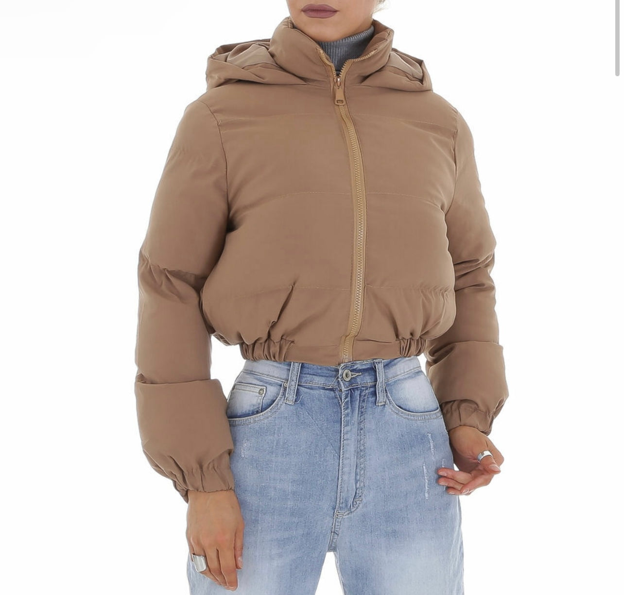 Bomber Jacket Light Brown
