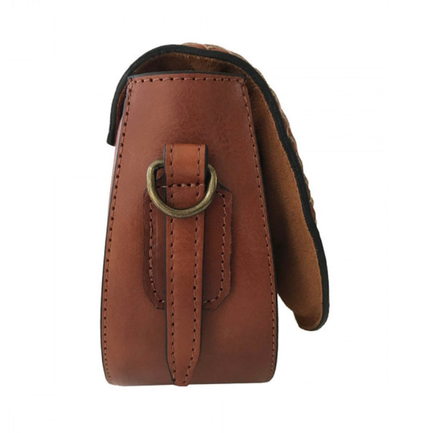 Giorgia Messenger Bag Koníaks Brúnn