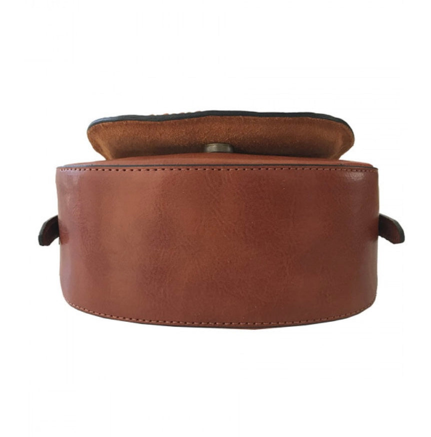 Giorgia Messenger Bag Koníaks Brúnn