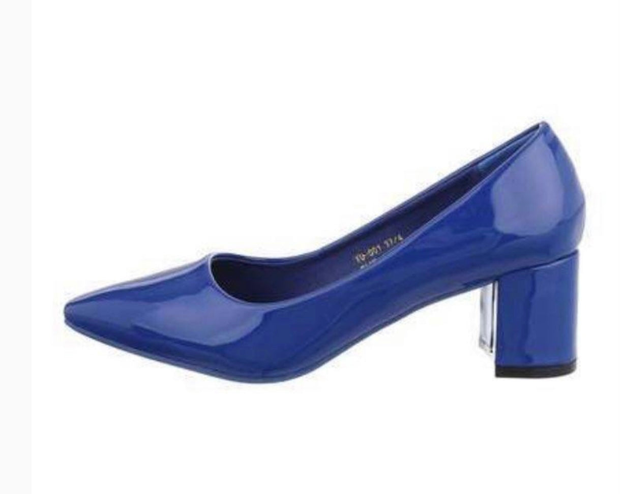 Skór Hælar Blue