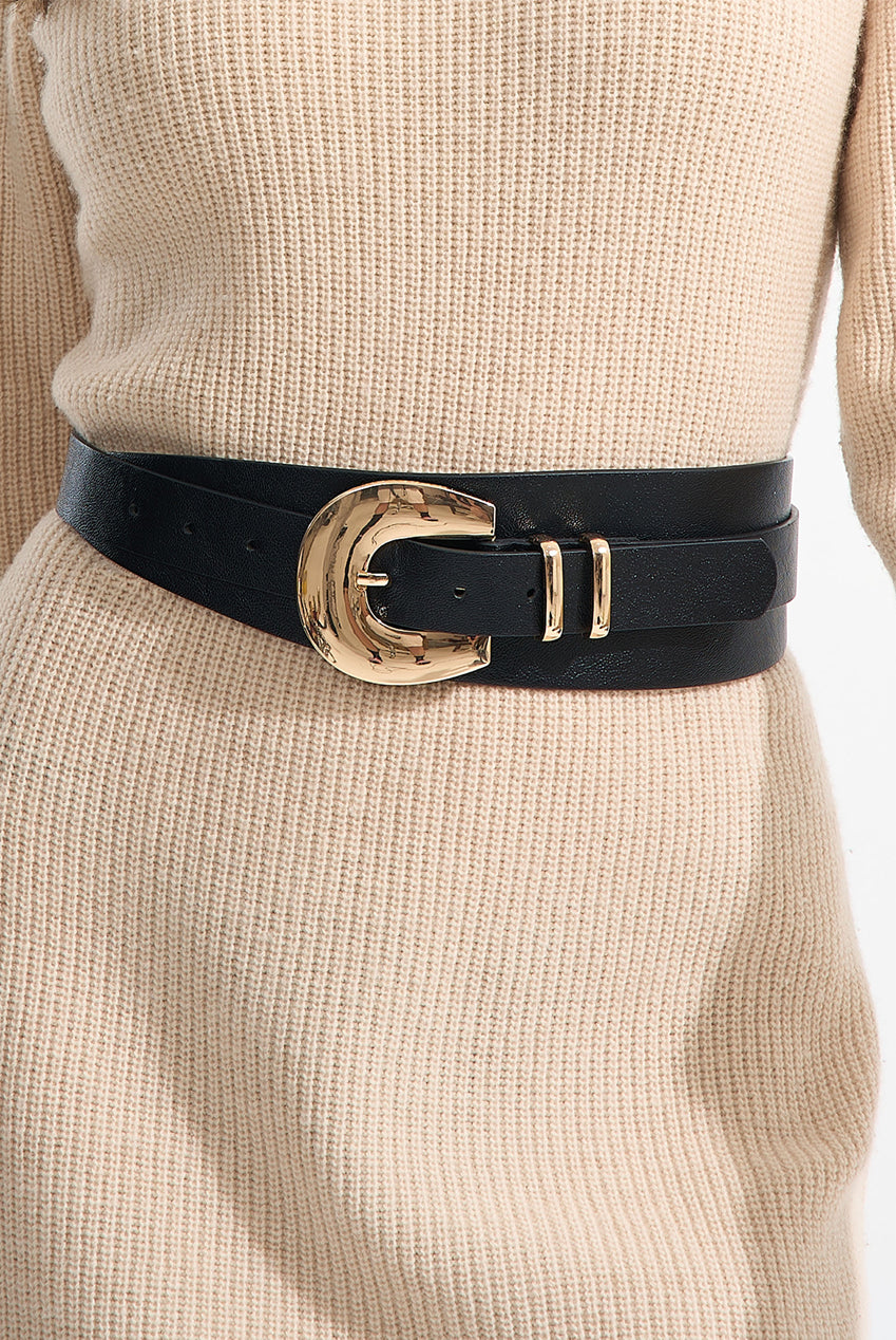 Belti Ive Black/gold
