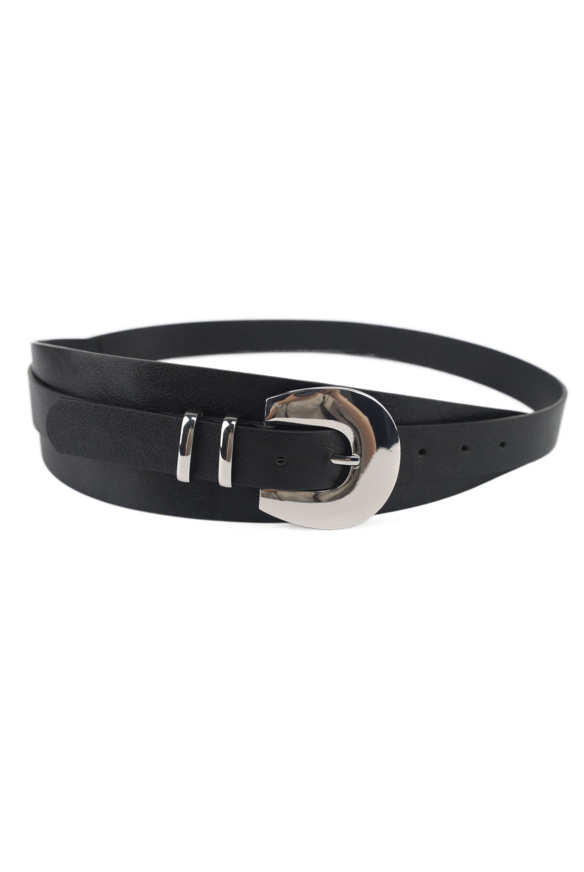 Belti Ive Black/silfur